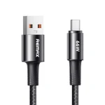 کابل تبدیل USB به USB-C ریمکس مدل RC-C099 66W طول 1.2 متر