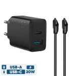 شارژر دیواری 20 وات انکر مدل B2348 به همراه کابل USB-C به طول 1.5 متر - Image 2